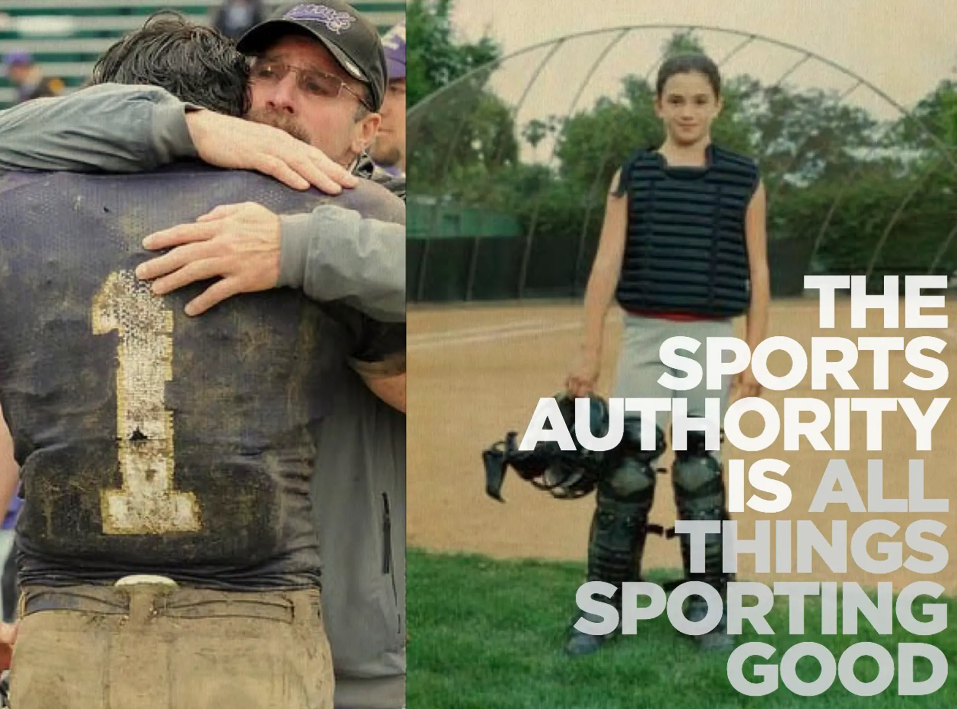 Sports Authority campaign film still