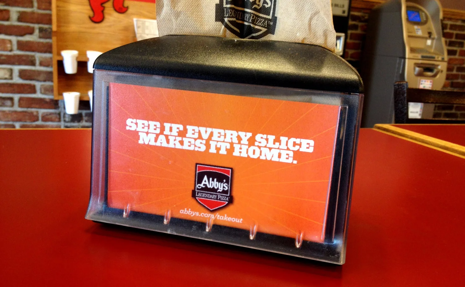 Abby’s Pizza concept development and art direction by Lonnie Weis.
