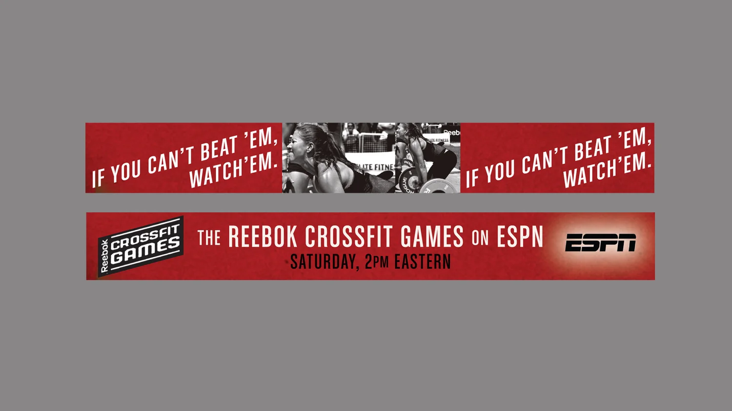 Reebok Crossfit concept development and art direction by Lonnie Weis.