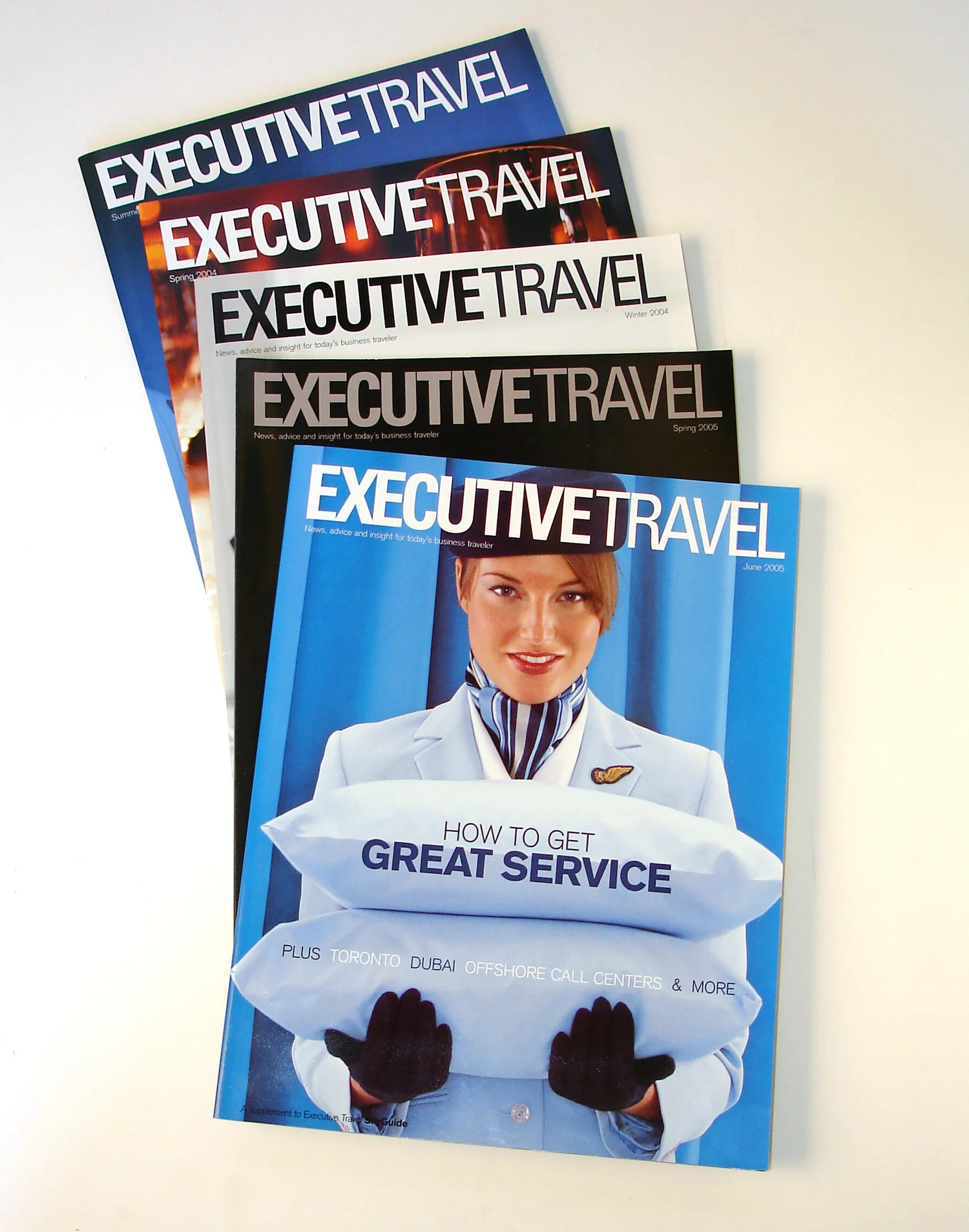 American Express Executive Travel Magazine art direction by Lonnie Weis.