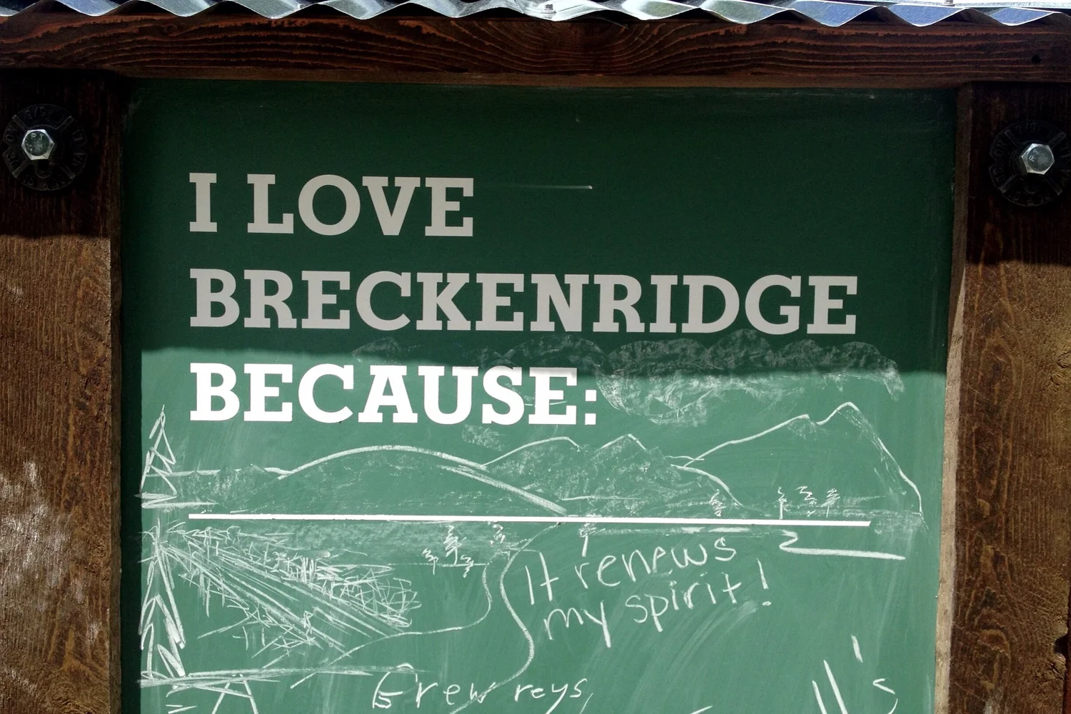 Breckenridge Tourism concept and art direction by Lonnie Weis.
