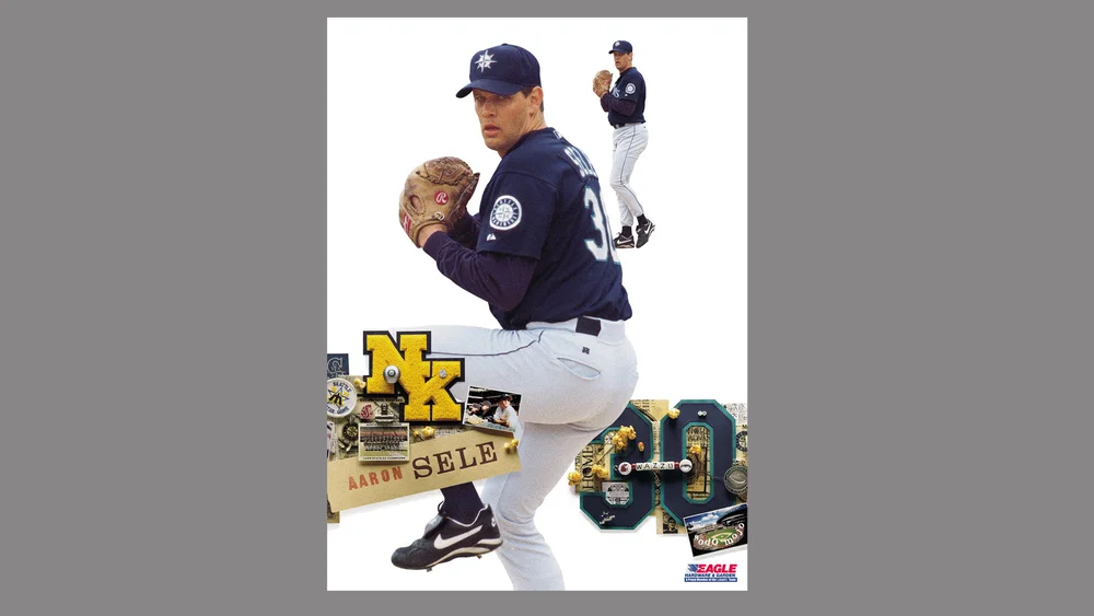 Seattle Mariners Aaron Sele poster